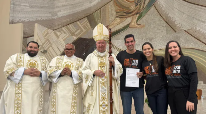 Papa Leão XIV envia mensagem a “Encontro Com Deus tem Jeito”